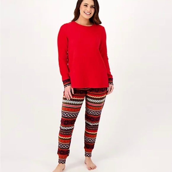 Cuddl Duds Intimates & Sleepwear Cuddl Duds Fleecewear With Stretch